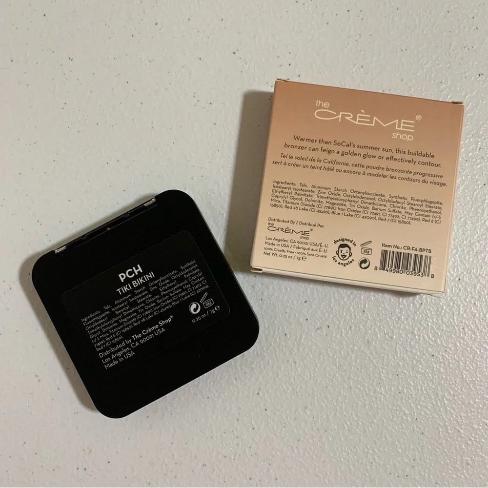 The Crème Shop PCH Powder Bronzer-NIB